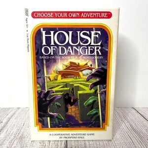 Choose Your Own Adventure - House of Danger Board Game - Complete EUC